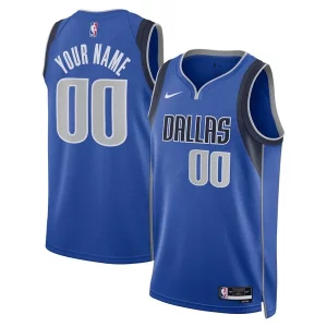 Versátil Magnífico Dallas Mavericks Nike Unisex Swingman Custom Jersey Blue Icon Edition