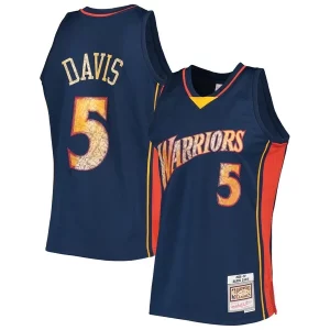 Ideal Único Baron Davis Golden State Warriors 2006/07 Hardwood Classics NBA 75th Anniversary Diamond Swingman Jersey Royal