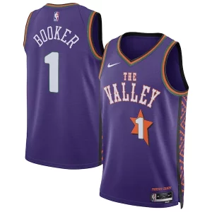 Cool Atractivo Chulo Devin Booker Phoenix Suns Nike Unisex 2024/25 Swingman Player Jersey City Edition Purple