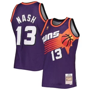 Lujoso Resistente Steve Nash Phoenix Suns 1996/97 Hardwood Classics Swingman Jersey Purple