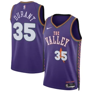 Sofisticado Práctico Kevin Durant Phoenix Suns Nike Unisex 2024/25 Swingman Player Jersey City Edition Purple
