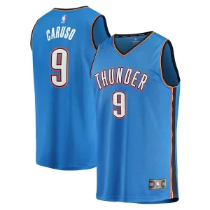 Fácil de llevar Perfecto Alex Caruso Oklahoma City Thunder Fast Break Replica Player Jersey Icon Edition Blue