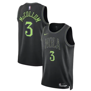 Increíble CJ McCollum New Orleans Pelicans Nike Unisex 2023/24 Swingman Jersey Black City Edition