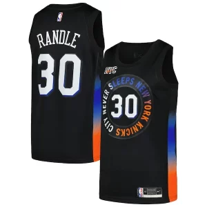 Encantador Clásico Julius Randle New York Knicks Nike Swingman Player Jersey City Edition Black