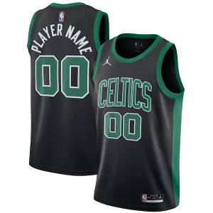 Delicioso Comodo Versátil Boston Celtics Jordan Brand Swingman Custom Jersey Statement Edition Black