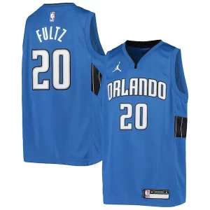 Versátil Increíble Chulo Markelle Fultz Orlando Magic Jordan Brand Youth 2020/21 Swingman Jersey Statement Edition Blue