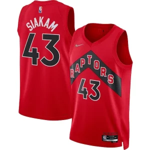 Hermoso Pascal Siakam Toronto Raptors Nike 2021/22 Diamond Swingman Jersey Icon Edition Red