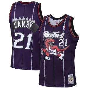 Lujoso Marcus Camby Toronto Raptors 2001/02 Hardwood Classics Swingman Jersey Purple