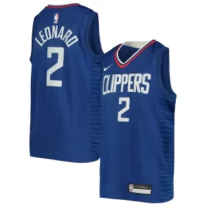 Versátil Bonito Kawhi Leonard LA Clippers Nike Youth Swingman Jersey Icon Edition Royal/White