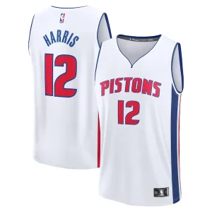 Resistente Chulo Ideal Tobias Harris Detroit Pistons Fast Break Replica Player Jersey Association Edition White