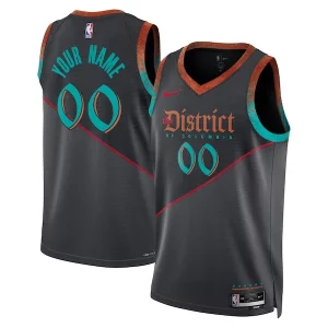 Lujoso Chulo Robusto Washington Wizards Nike Unisex 2023/24 Custom Swingman Jersey Black City Edition