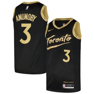 Elegante Único OG Anunoby Toronto Raptors Nike Swingman Player Jersey City Edition Black