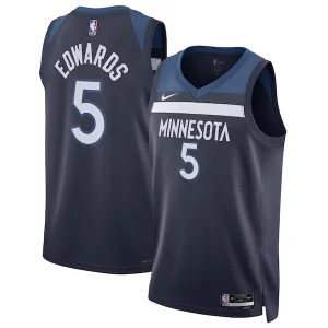 Ideal Encantador Anthony Edwards Minnesota Timberwolves Nike Unisex Swingman Jersey Icon Edition Navy