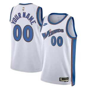 Original Moderno Lujoso Washington Wizards Nike Unisex 2022/23 Custom Swingman Jersey Classic Edition White
