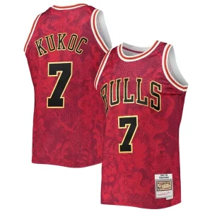 Versátil Toni Kukoc Chicago Bulls Hardwood Classics 1997/98 Lunar New Year Swingman Jersey Red