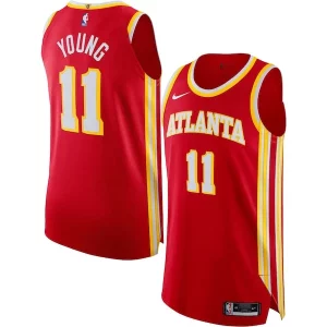 Clásico Genial Resistente Trae Young Atlanta Hawks Nike Authentic Jersey Association Edition Red