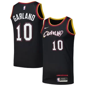 Versátil Ideal Darius Garland Cleveland Cavaliers Nike Swingman Player Jersey City Edition Black