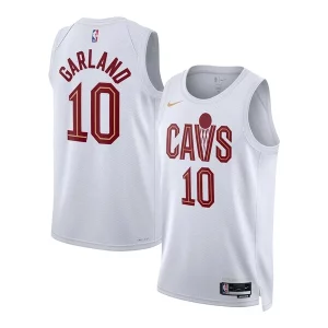 Fácil de llevar Darius Garland Cleveland Cavaliers Nike Unisex Swingman Jersey Association Edition White/Wine