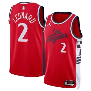 Atractivo Bonito Kawhi Leonard LA Clippers Jordan Brand Unisex 2024/25 Swingman Jersey Statement Edition Red