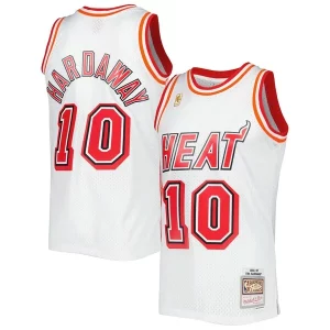Maravilloso Tim Hardaway Miami Heat Hardwood Classics Swingman Jersey White