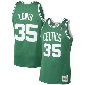 Estupendo Lujoso Genial Reggie Lewis Boston Celtics 1987/88 Hardwood Classics Swingman Jersey Kelly Green