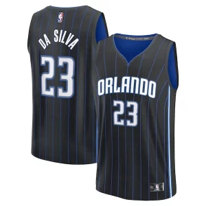 Hermoso Tristan da Silva Orlando Magic Youth 2024 NBA Draft Fast Break Player Jersey Icon Edition Black