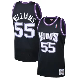 Perfecto Resistente Jason Williams Sacramento Kings 2000/01 Hardwood Classics Swingman Jersey Black