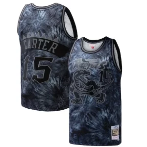 Comodo Resistente Práctico Vince Carter Toronto Raptors Hardwood Classics 1998/99 Tie Dye Swingman Jersey Black