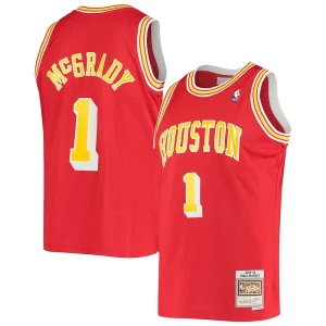 Resistente Moderno Único Tracy McGrady Houston Rockets 2001/02 Hardwood Classics Swingman Jersey Red