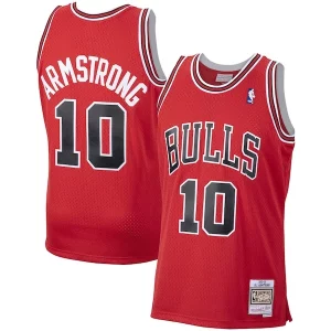 Clásico Exquisito B. J. Armstrong Chicago Bulls 2001/02 Hardwood Classics Swingman Jersey Red