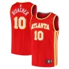 Duradero Zaccharie Risacher Atlanta Hawks Youth 2024 NBA Draft Fast Break Player Jersey Icon Edition Red