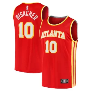 Duradero Zaccharie Risacher Atlanta Hawks Youth 2024 NBA Draft Fast Break Player Jersey Icon Edition Red
