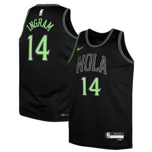 Comodo Genial Resistente Brandon Ingram New Orleans Pelicans Nike Youth Swingman Replica Jersey City Edition Black