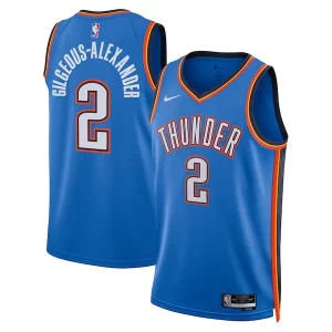 Magnífico Original Shai Gilgeous Alexander Oklahoma City Thunder Nike Unisex Swingman Replica Jersey Icon Edition Blue