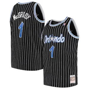 Original Magnífico Robusto Tracy McGrady Orlando Magic 2003/04 Big & Tall Hardwood Classics Swingman Jersey Black/Blue
