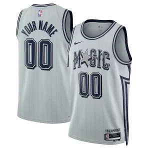 Cool Sofisticado Orlando Magic Nike Unisex 2024/25 Custom Swingman Jersey City Edition Silver