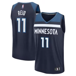 Lujoso Chulo Naz Reid Minnesota Timberwolves Youth Fast Break Replica Player Jersey Icon Edition Navy