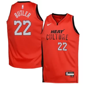 Práctico Resistente Único Jimmy Butler Miami Heat Nike Youth 2024/25 Swingman Player Jersey City Edition Red