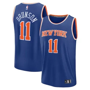 Resistente Atractivo Cool Jalen Brunson New York Knicks Youth Fast Break Replica Player Jersey Icon Edition Blue
