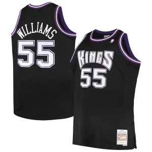 Genial Elegante Jason Williams Sacramento Kings Big & Tall 2000/01 Hardwood Classics Swingman Jersey Black