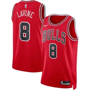 Moderno Clásico Zach LaVine Chicago Bulls Nike Unisex Swingman Jersey Icon Edition Red/White