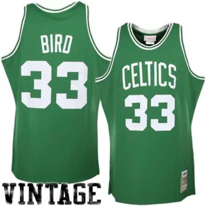Exquisito Larry Bird Boston Celtics 1985/86 Hardwood Classics Authentic Jersey Kelly Green