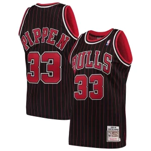 Genial Sofisticado Lujoso Scottie Pippen Chicago Bulls 1995/96 Hardwood Classics Authentic Jersey Black