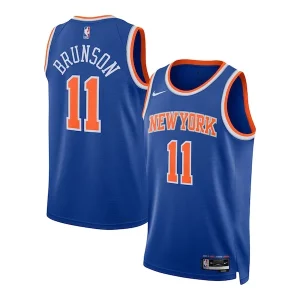 Duradero Exquisito Jalen Brunson New York Knicks Nike Unisex Swingman Jersey Icon Edition Blue
