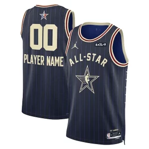 Atractivo Jordan Brand Unisex 2024 NBA All Star Game Swingman Custom Jersey Navy