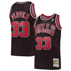 Moderno Scottie Pippen Chicago Bulls Hardwood Classics Swingman Jersey Black