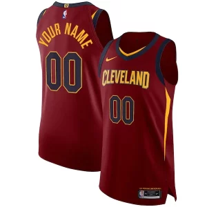 Bonito Chulo Cleveland Cavaliers Nike Authentic Custom Jersey Wine Icon Edition