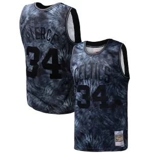 Lujoso Comodo Paul Pierce Boston Celtics Hardwood Classics 2007/08 Tie Dye Swingman Jersey Black