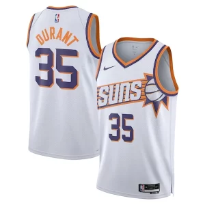 Magnífico Comodo Kevin Durant Phoenix Suns Nike Unisex Swingman Jersey Association Edition White/Purple