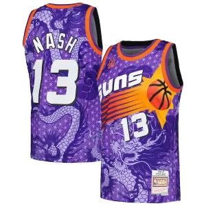 Estupendo Práctico Exquisito Steve Nash Phoenix Suns 1996/97 Hardwood Classics Asian Heritage 6.0 Swingman Throwback Player Jersey Purple
